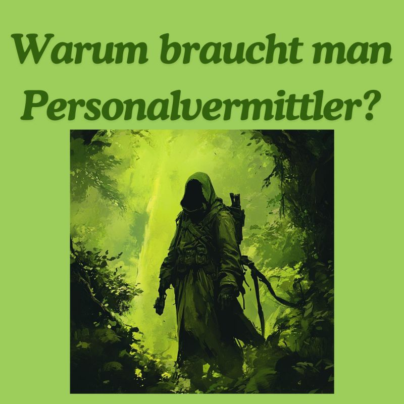 Warum braucht man Personalvermittler?