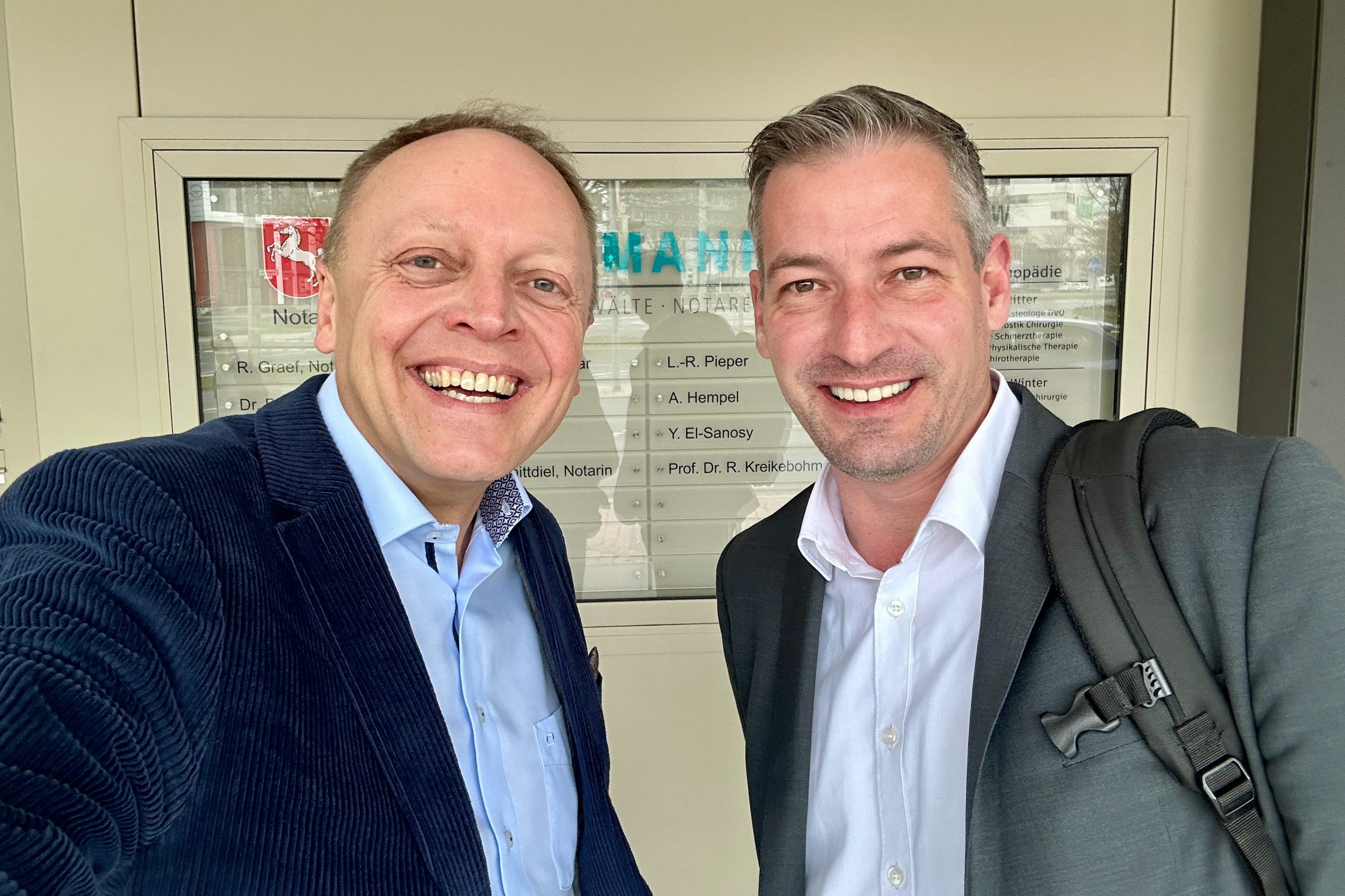 Gründer RecNG Sascha Hummel und Peter Hoffmann