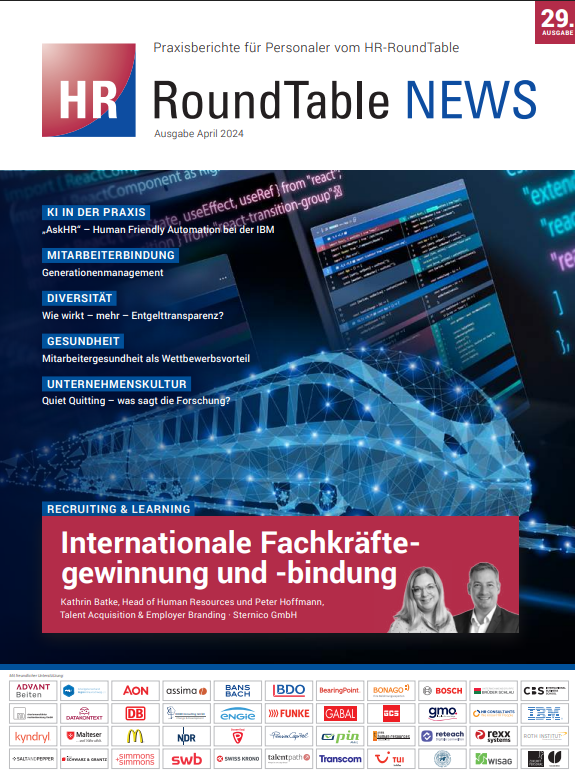 Titelseite der Zeitschrift HR RoundTable
